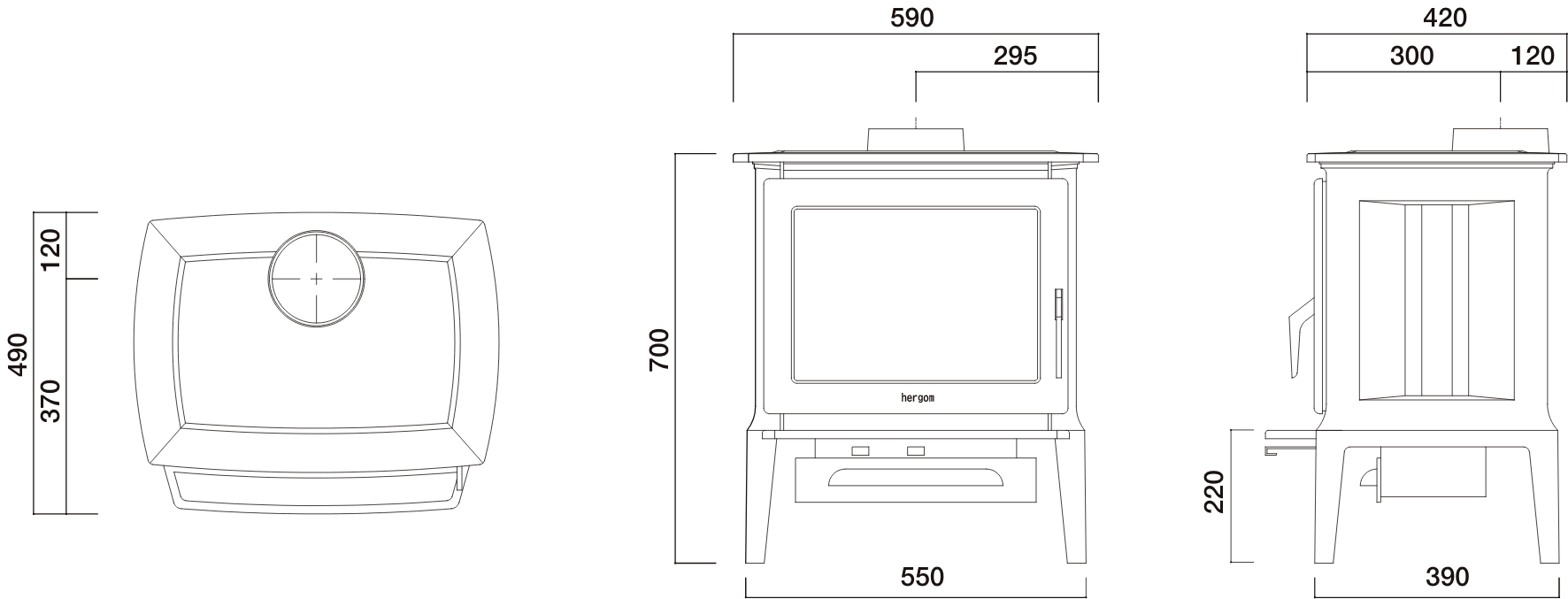 E-30S 寸法図